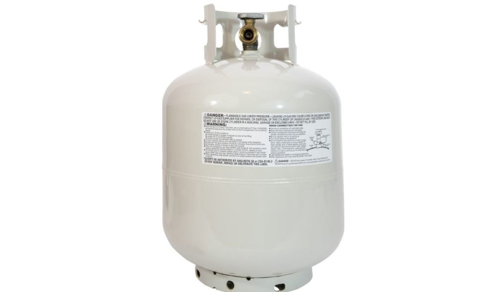 Clean Propane Tank