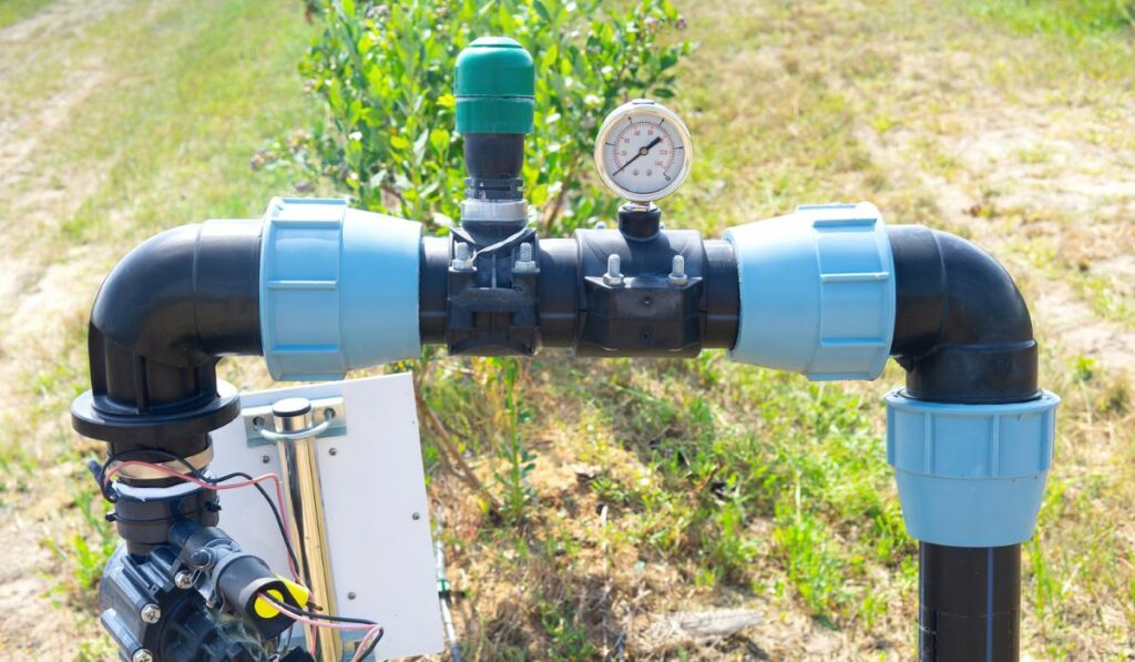 Components of the field irrigation system